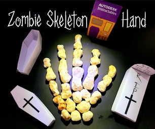 Zombie Skeleton Hand Candy