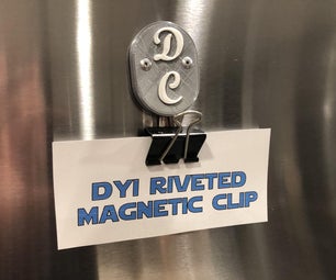 DYI Riveted Magnetic Clips