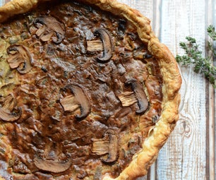 Mushroom Pie With Porcini and Thyme