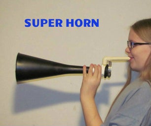 Super Horn (Person-Powered Truck Horn)