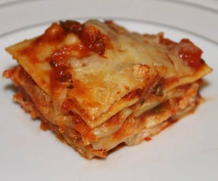 Easy Lasagna - No Boil - Regular Noodles