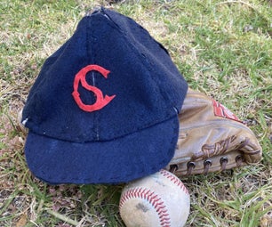 Handsewn 1800s Baseball Cap