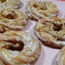 Chouxnut- Cruller Doughnuts Filled With Praline Cream