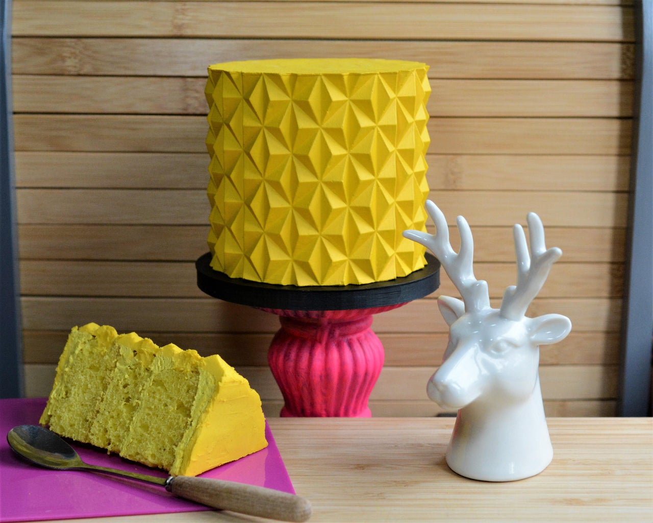 How to Design Origami / Geometric Cakes and Desserts in Tinkercad