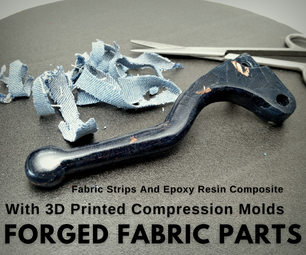 Forged Fabric Parts!!?.. With 3D Printed Compression Molds
