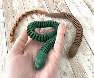 3D Printed Flexi Snake