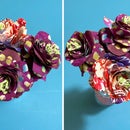 Bouquet of Fabric Flowers