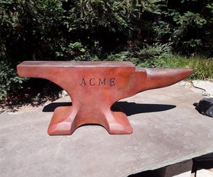 ACME Anvil Prop From Recycled Styrofoam