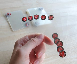 DIY Clear Playing Cards