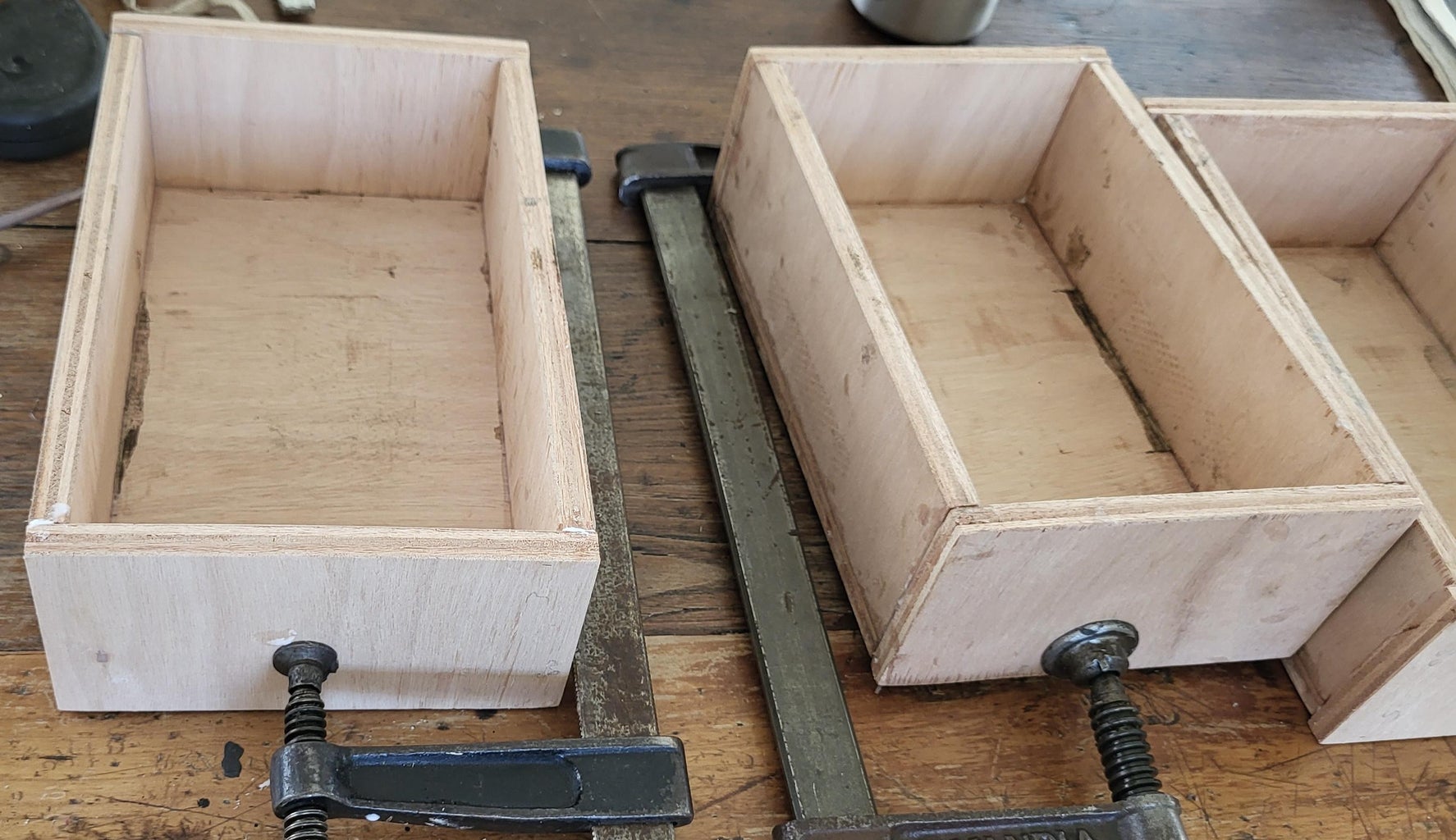 Foldable Drawers Assembly