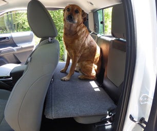 Dog Bench for Extended Cab Pickup