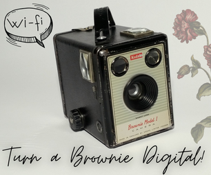 Kodak Brownie Digital Camera - WiFi & SD Card Compatible
