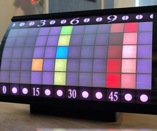 Bending Time: a Guide to Building a 3D Printed Curved LED Clock With WS2812 LEDs and ESP8266
