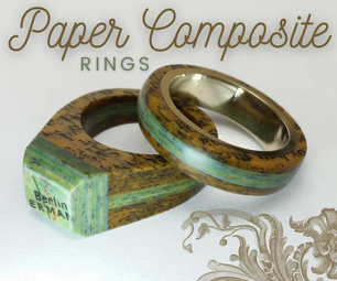 Layered Paper Composite Rings