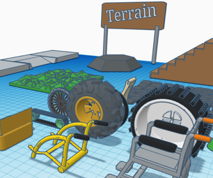 Sparklab- Create a Wheelchair for Difficult Terrain and Unexpected Environments.